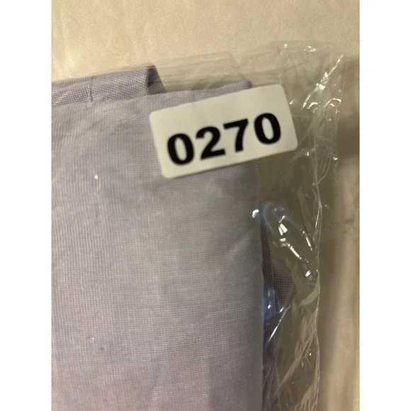 Polo Ralph Lauren Button Down Mens XL Purple Micro Check Excellent Pony Logo - Picture 12 of 12